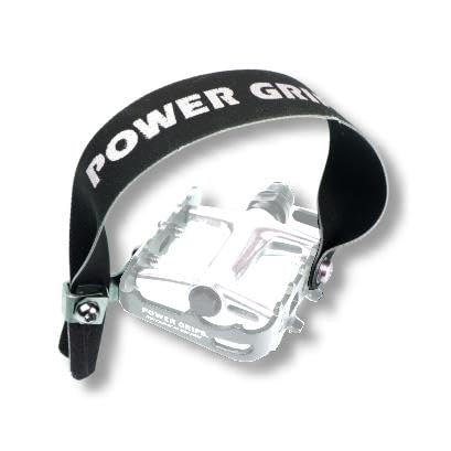 POWER GRIPS Hands-Free Bike Pedal Retention Strap Set
