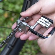 Compact Bike Multitool with CO2 Inflator & Chain Tool