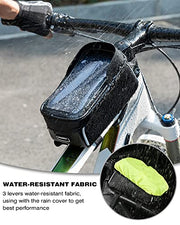 ROCKBROS Waterproof Bike Front Frame Phone Bag & Cycling Pouch