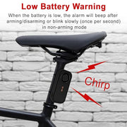 USUPERINK Wireless Anti-Theft Bike Alarm with Remote