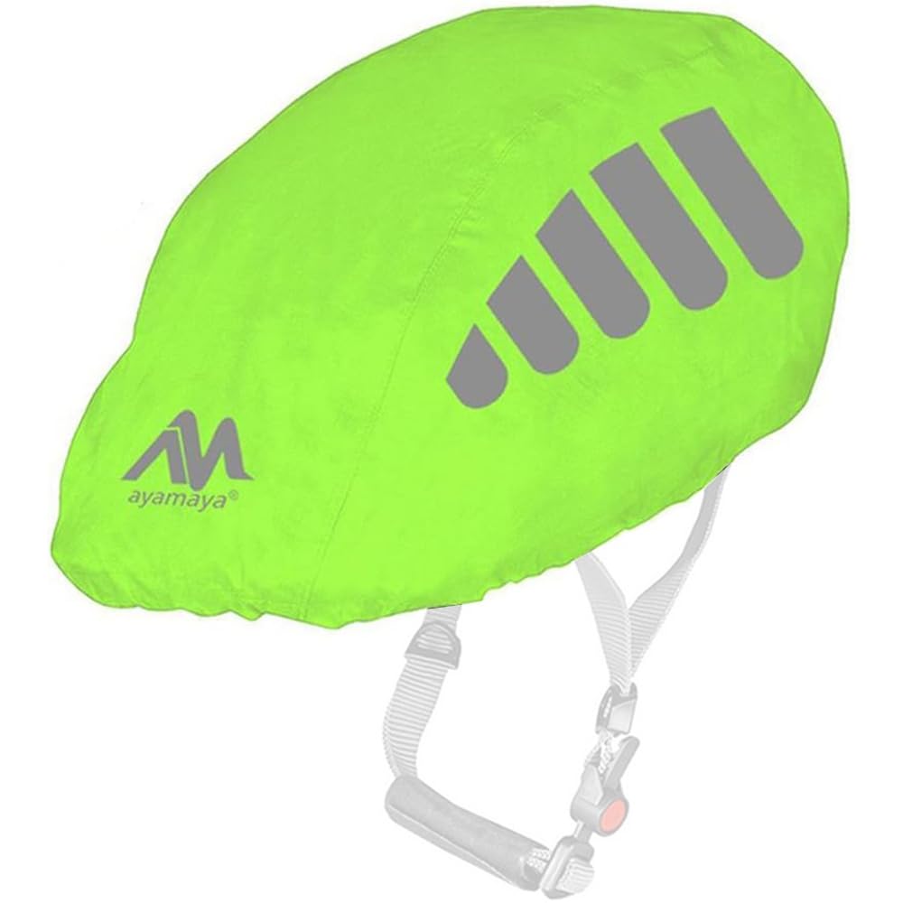 AYAMAYA Waterproof Reflective Bike Helmet Rain Cover