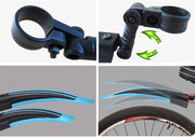 Free-fly Adjustable Front & Rear Bike Mudguard Fender Set