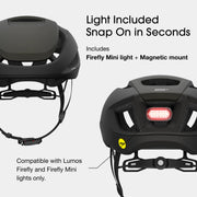Lumos MIPS Road & Commuter Bike Helmet with Magnetic Light