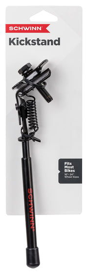 Schwinn Adjustable Black Bicycle Kickstand Replacement