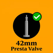 Continental Race 28" 700x25–32c Presta Valve Bike Tube