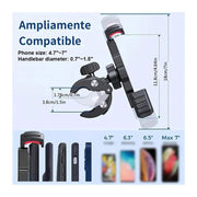 360° Rotating Universal Bike & Motorcycle Phone Mount