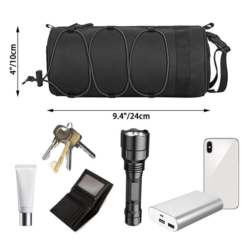 2.5L Bike Handlebar Bag & Front Frame Storage Pouch
