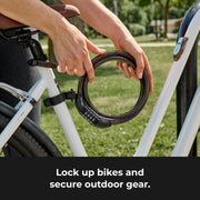 Master Lock Resettable Combination Bike Cable Lock