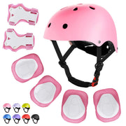 WayEee Kids Bike Helmet & Knee Pad Protective Set, Ages 3–14