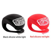 8-Pack Waterproof Silicone LED Front & Rear Bike Lights
