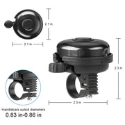 Accmor Classic Aluminum Bike Bell with Loud Crisp Sound