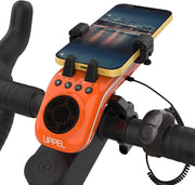 UPPEL 10-in-1 Bike Phone Holder with Speaker, Light & Horn
