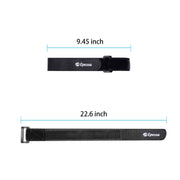 Adjustable Bike Rack & Wheel Stabilizer Strap Set