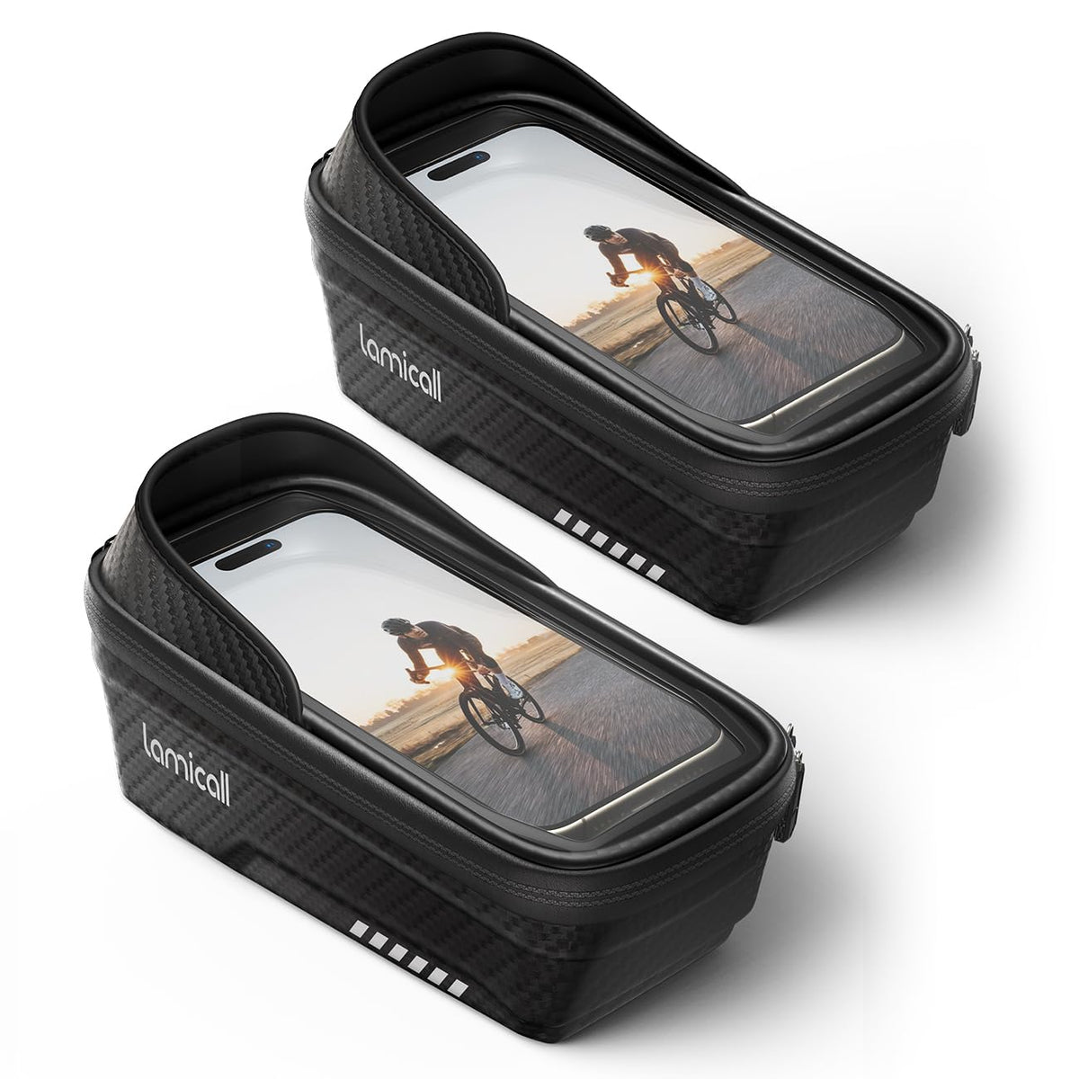 Lamicall 2-in-1 Waterproof Bike Frame Bag & Phone Mount