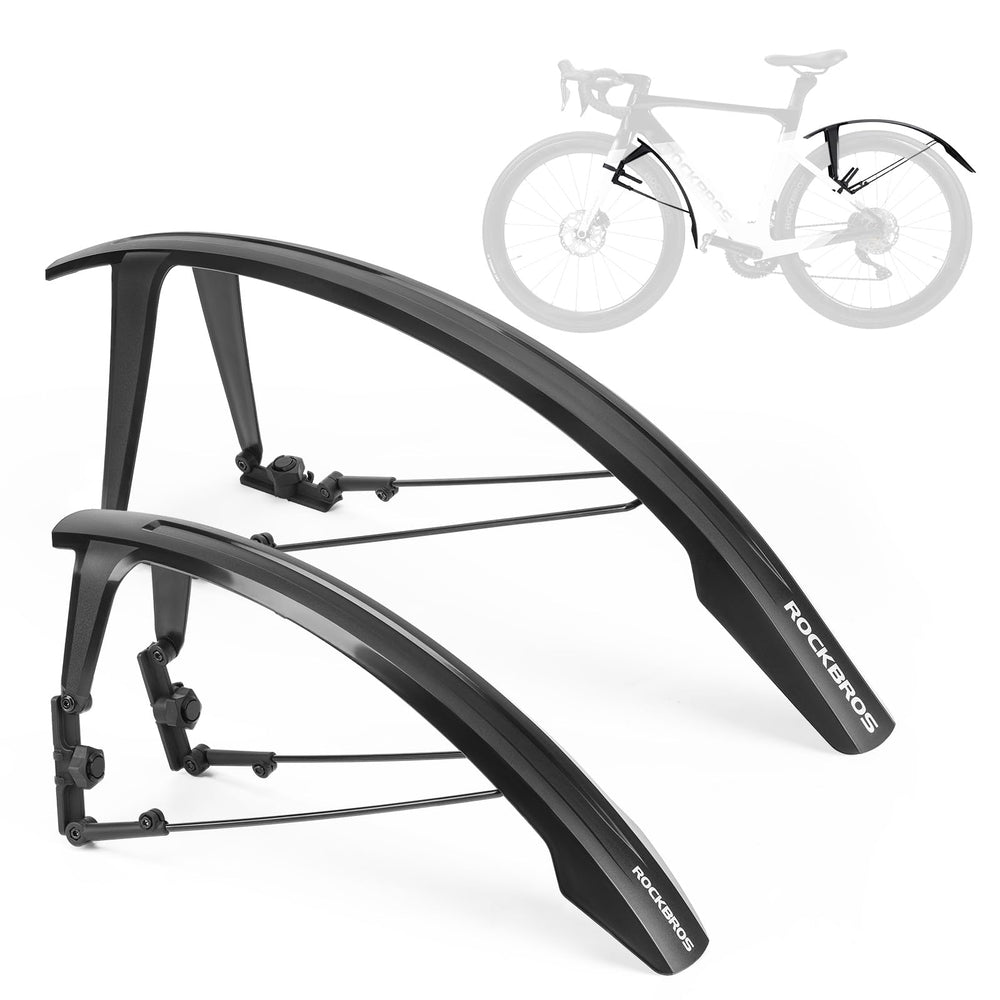 ROCKBROS Adjustable Bike Fender Set for 700C & 26–27.5" Bikes