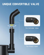 Fanttik X9 Ace Mini 150 PSI Electric Bike Pump with Auto Stop