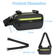 MOSISO Bike Handlebar Bag & Front Frame Storage Pouch