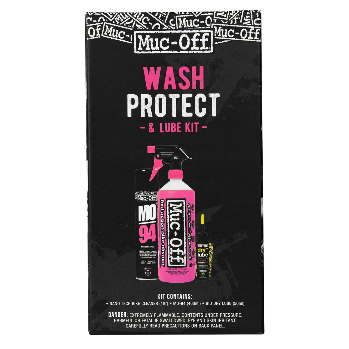 Muc-Off Bike Wash, Protect & Lube Maintenance Kit