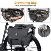Danuosie Water-Resistant Double Bike Panniers with Reflective Strips