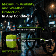 RideSecure Grocery Bike Pannier with 3-Point Lock System