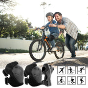 WayEee Kids Bike Helmet & Knee Pad Protective Set, Ages 3–14