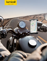 Lamicall 1s Quick-Lock Bike Phone Mount for 6–7.2" Phones