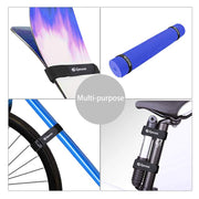 Adjustable Bike Rack & Wheel Stabilizer Strap Set