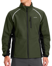 Bikewa Men's Thermal Water-Resistant Winter Cycling Jacket