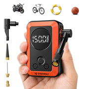 ETENWOLF S0 Mini Bike Pump with Gauge, 20s Fast Inflation
