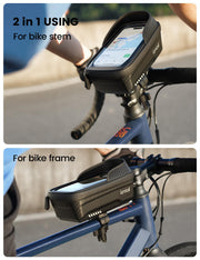 Lamicall 2-in-1 Waterproof Bike Frame Bag & Phone Mount