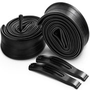 Hapleby 2-Pack 26" Bike Tubes with Schrader Valves & Levers
