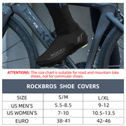 ROCKBROS Windproof Water-Resistant Cycling Shoe Covers