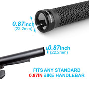GPMTER Ergonomic Lock-On Non-Slip Bike Handlebar Grips
