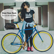 WEEROCK Adjustable Rear Bike Rack for 20–29" Bikes, 33 lb Capacity