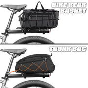 WEEROCK Adjustable Rear Bike Rack for 20–29" Bikes, 33 lb Capacity