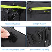 MOSISO Bike Handlebar Bag & Front Frame Storage Pouch