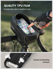 Lamicall 2-in-1 Waterproof Bike Frame Bag & Phone Mount