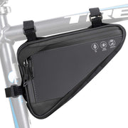 WOTOW 2L Water-Resistant Reflective Triangle Bike Frame Bag