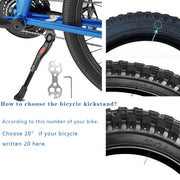 VECKUSON Adjustable Kids Bike Kickstand for 16–22" Bikes