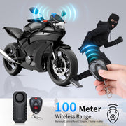 WSDCAM 113dB Waterproof Anti-Theft Bike Alarm with Remote