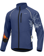 Bikewa Men's Thermal Water-Resistant Winter Cycling Jacket