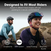 Lumos MIPS Road & Commuter Bike Helmet with Magnetic Light