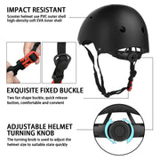 WayEee Kids Bike Helmet & Knee Pad Protective Set, Ages 3–14