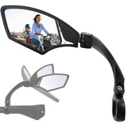 Hafny 360° Wide-Angle Anti-Glare Bike Handlebar Mirror