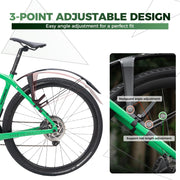 ROCKBROS Adjustable Bike Fender Set for 700C & 26–27.5" Bikes