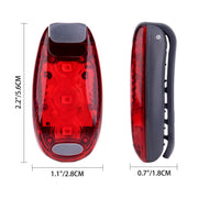 9-Pack LED Clip-On Safety Strobe Lights for Night Cycling