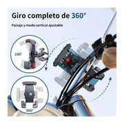 360° Rotating Universal Bike & Motorcycle Phone Mount