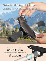 Bone Bike Tie 6 Universal Phone Mount for 4.7–7.2" Phones