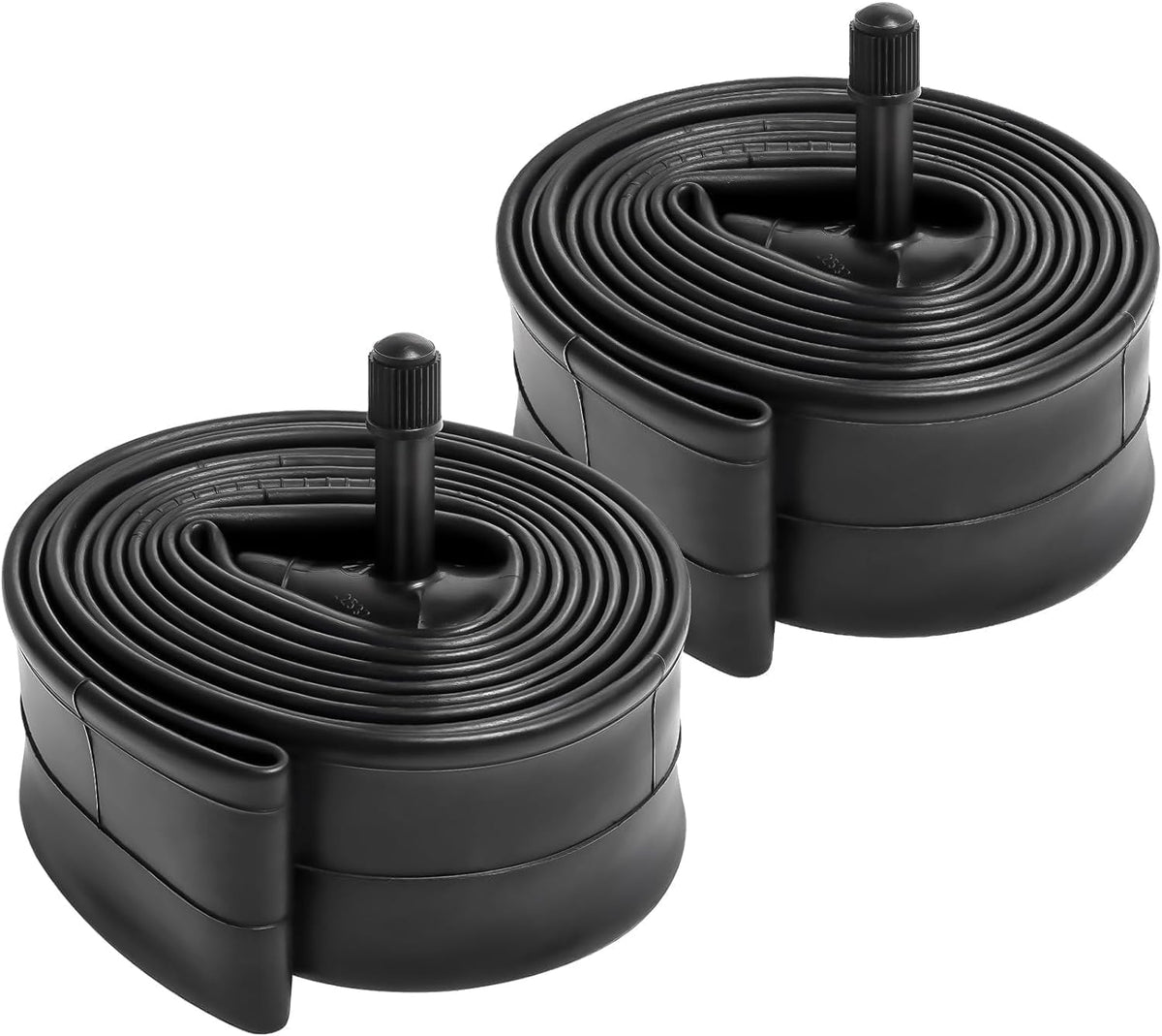 2-Pack 20" Butyl Bike Tubes for 1.75–2.125" Tires