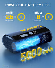 Fanttik X9 Ace Mini 150 PSI Electric Bike Pump with Auto Stop